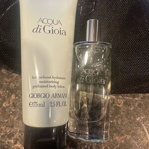 Giorgio Armani Acqua di Gioia Moisturizer and Fragrance Set